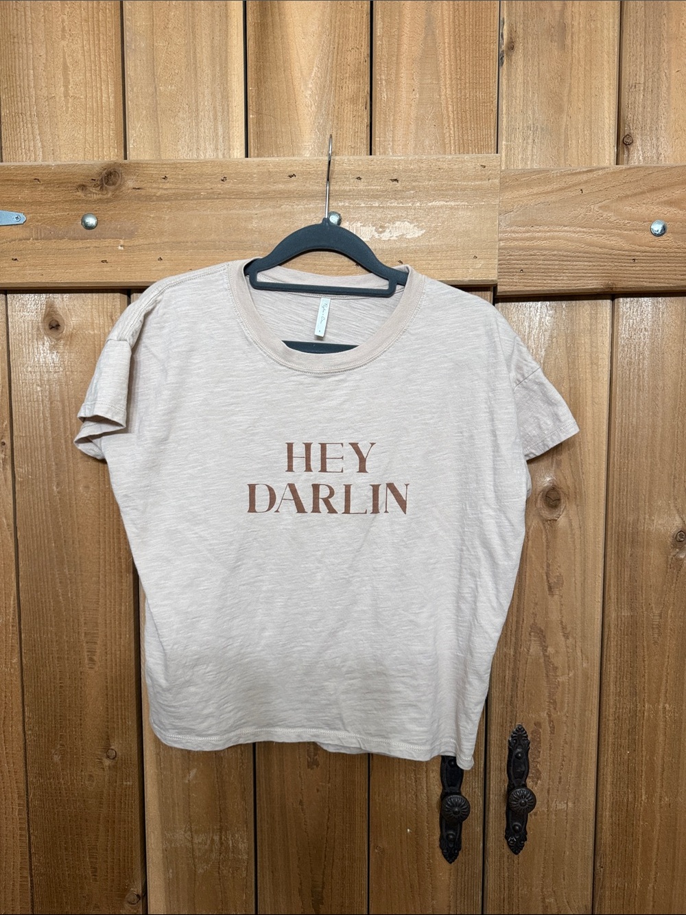 Rylee + Cru Women's S Hey Darlin Boxy Tee
